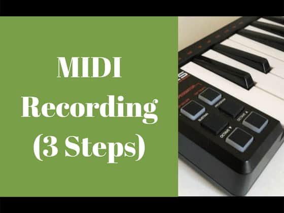 MIDI recording